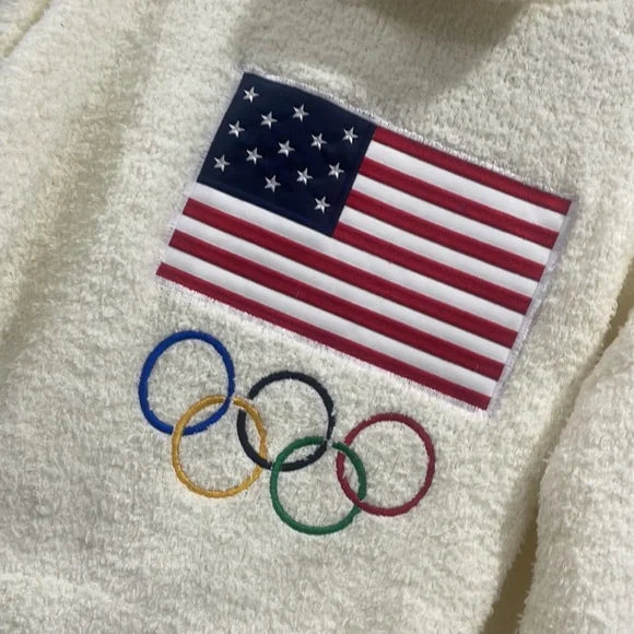 SKIMS Olympic U.S.A. Capsule Cozy Sweater