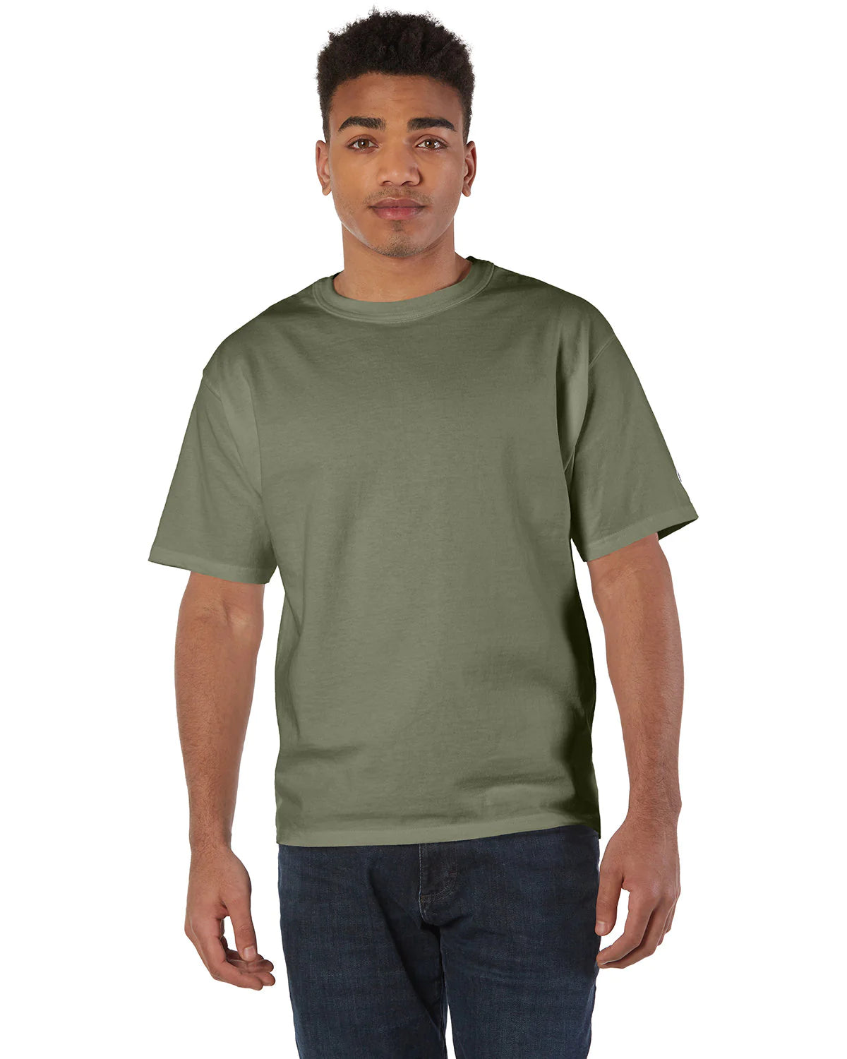 Champion Garment-Dyed Heritage Tshirt (Cactus)