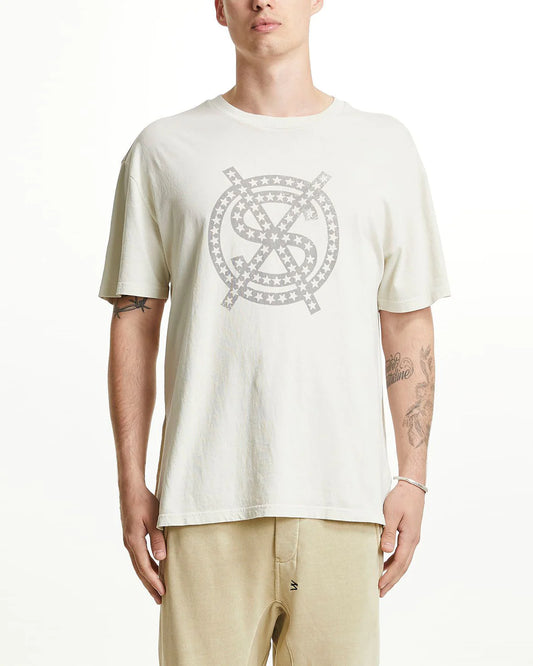 Ksubi Dollar Star Biggie SS Tee Chalk