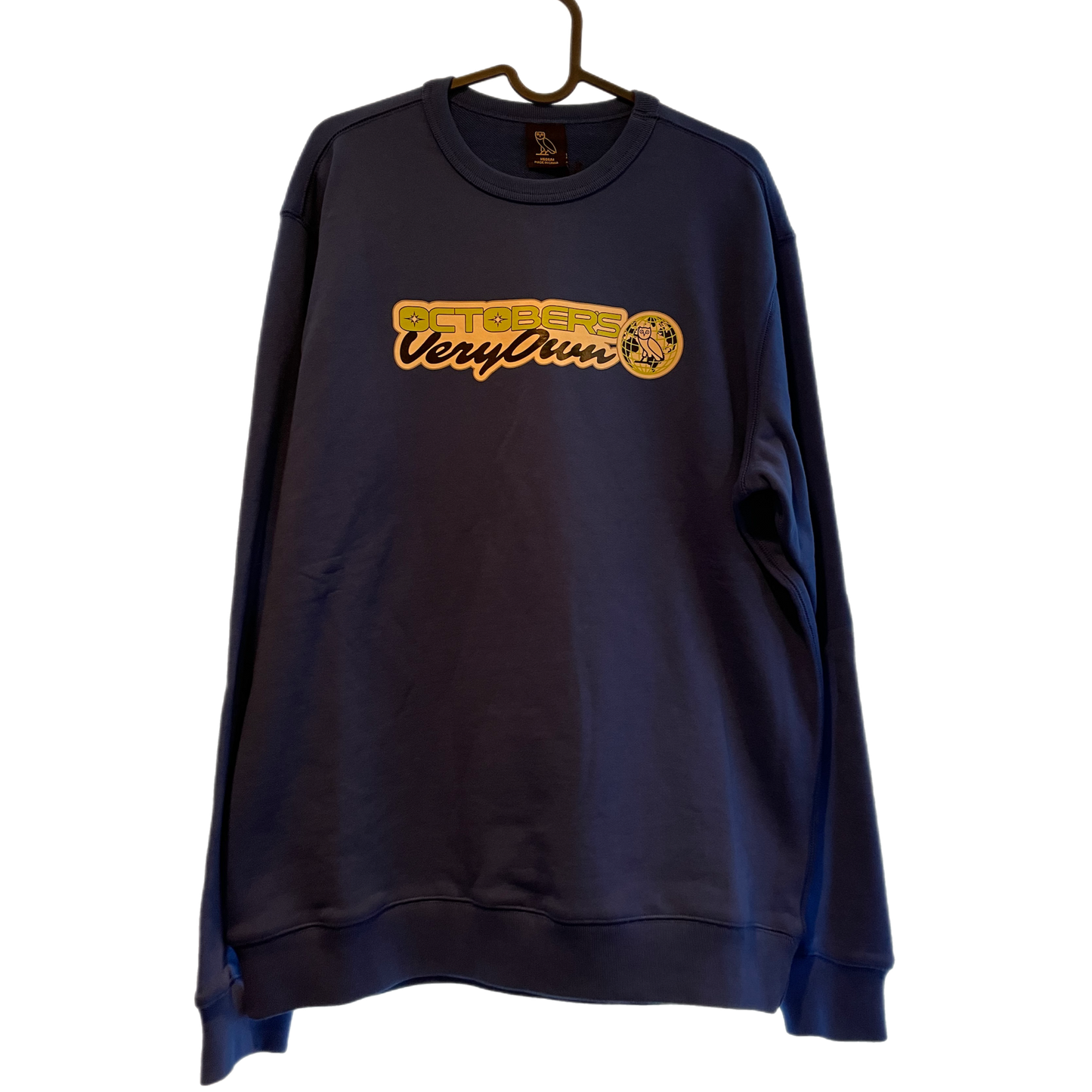 OVO - BLUE WORLD TOUR CREW NECK SWEATER (MEDIUM)