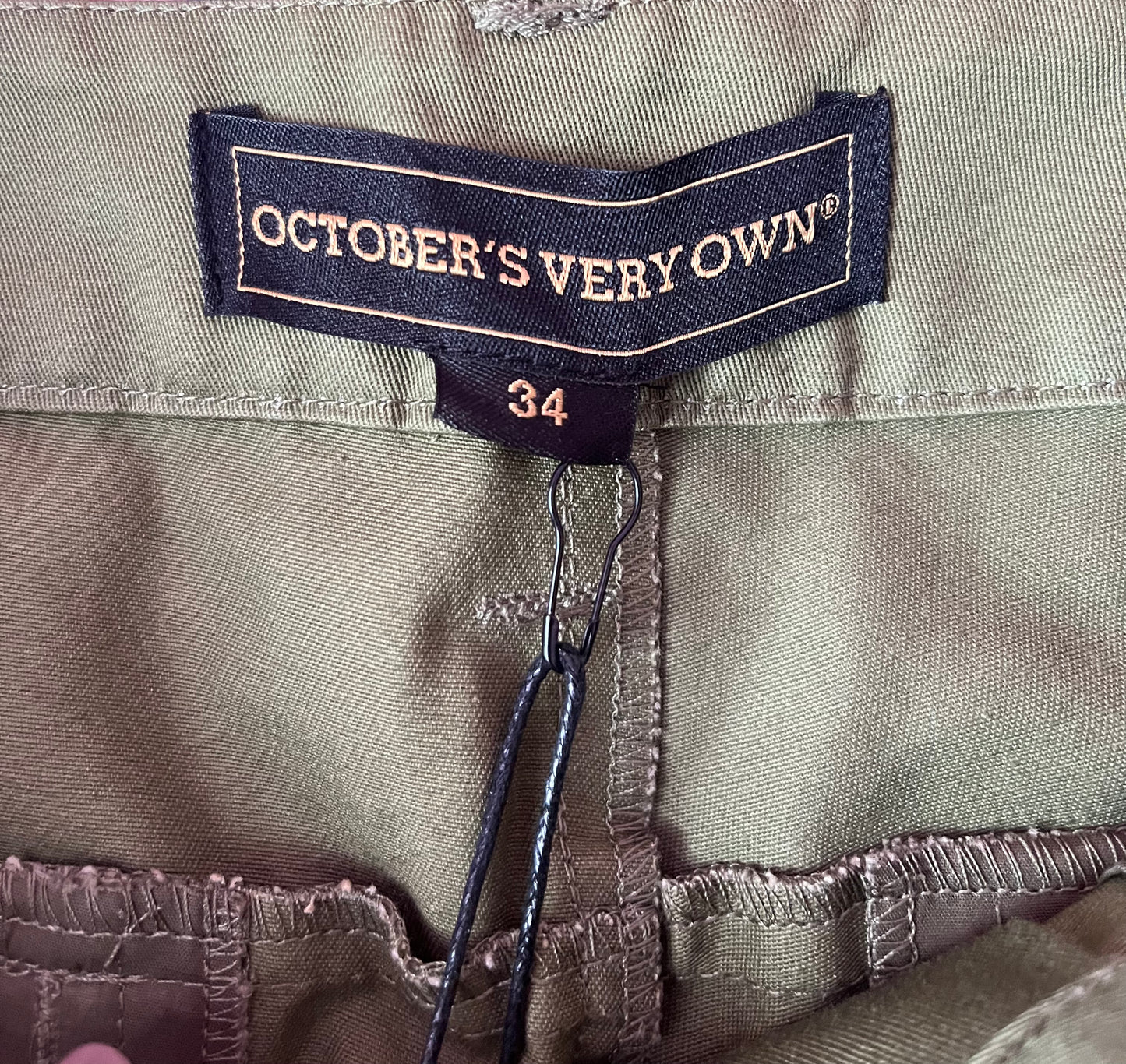 OVO-green cargo shorts(34)