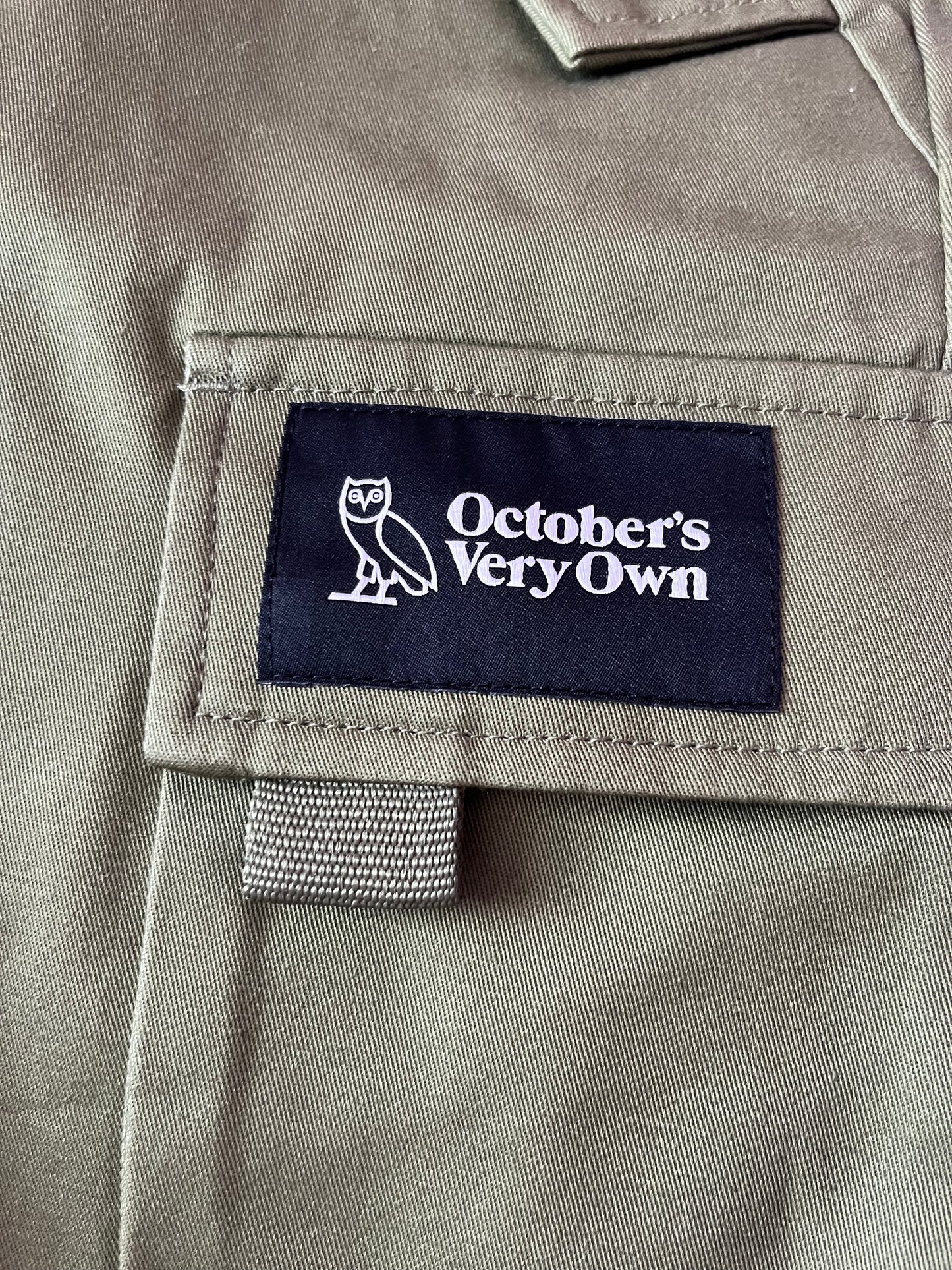 OVO-green cargo shorts(34)