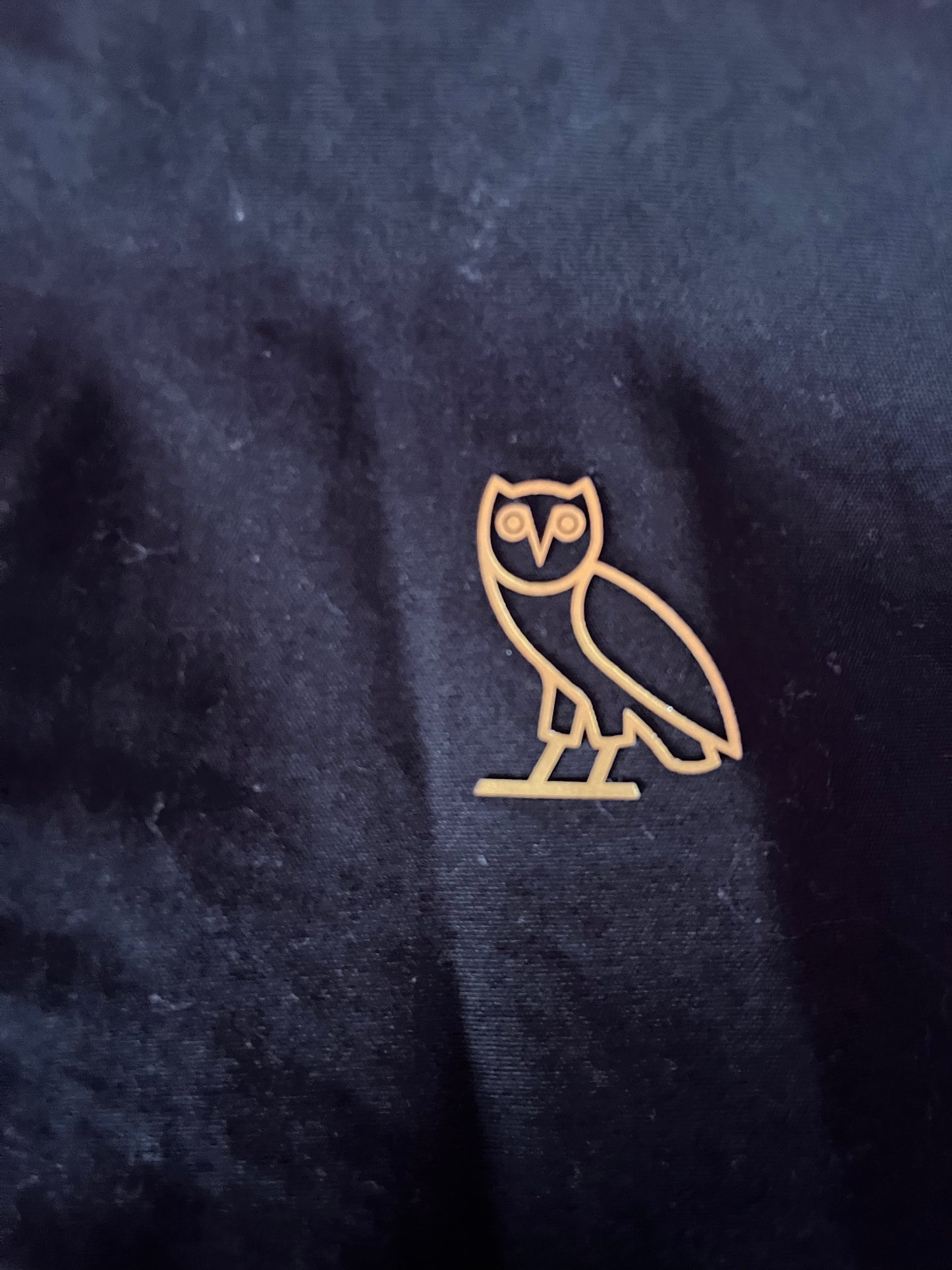 OVO - BLACK HALF ZIP TRACK JACKET (SMALL)